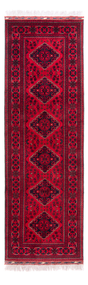 Läufer Afghan - 292 x 90 cm - rot