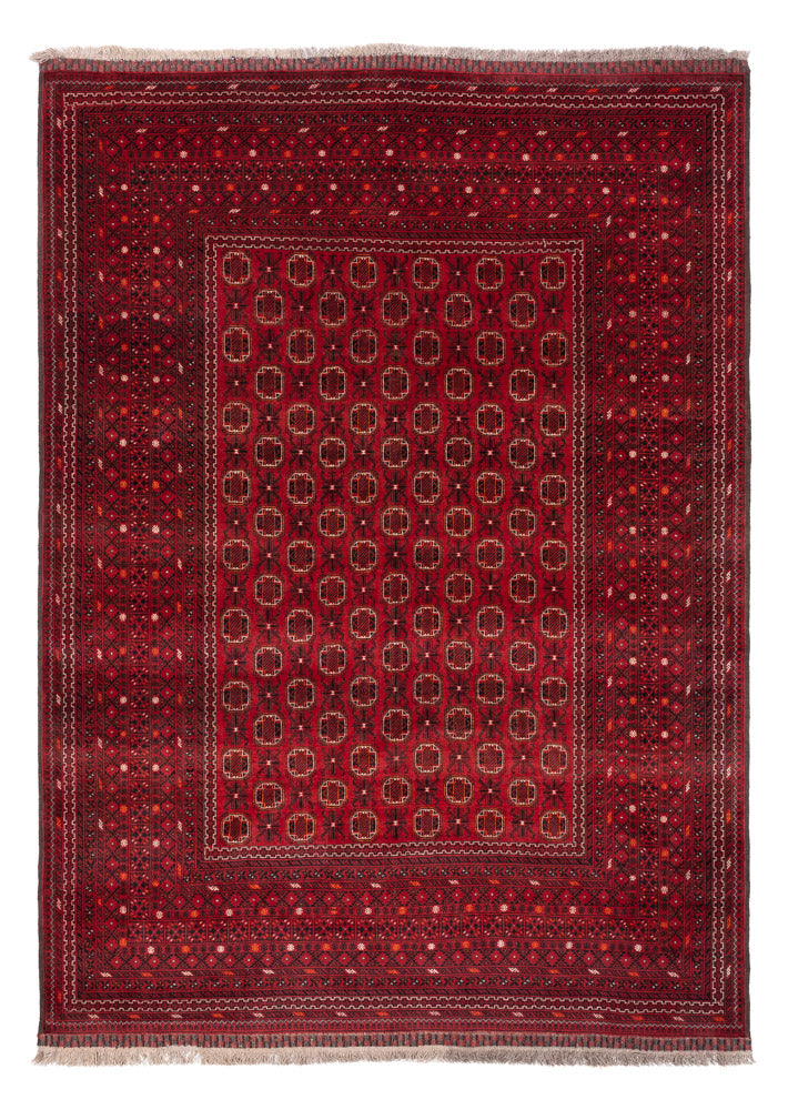 Afghan Teppich - Buchara - 274 x 198 cm - rot