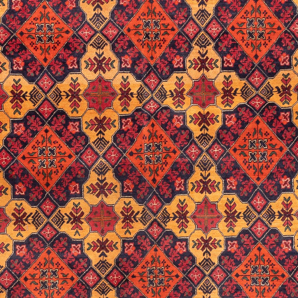 Afghan Teppich - 296 x 197 cm - dunkelbeige
