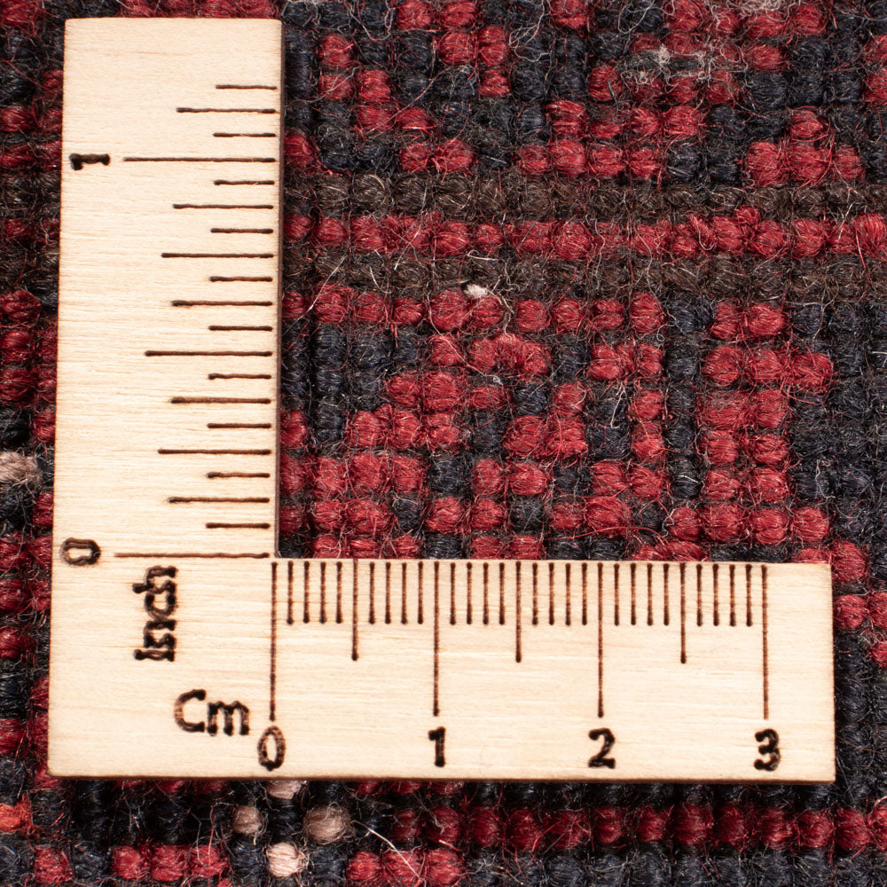 Afghan Teppich - 296 x 193 cm - rot