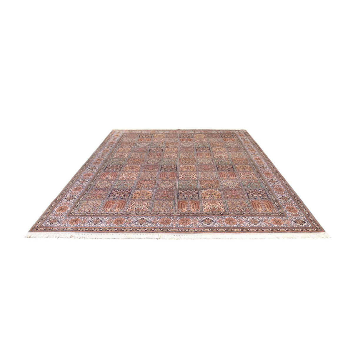 Seidenteppich - Kaschmir Seide - 337 x 247 cm - hellrot