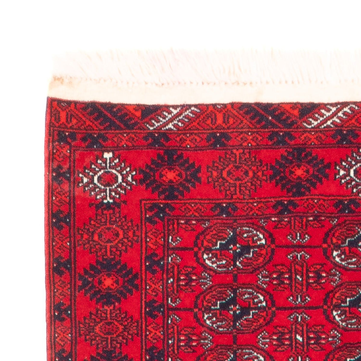 Läufer Afghan - Buchara - 260 x 85 cm - rot