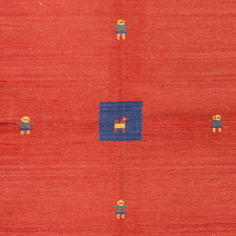 Kelim Teppich - Trendy - 200 x 140 cm - mehrfarbig