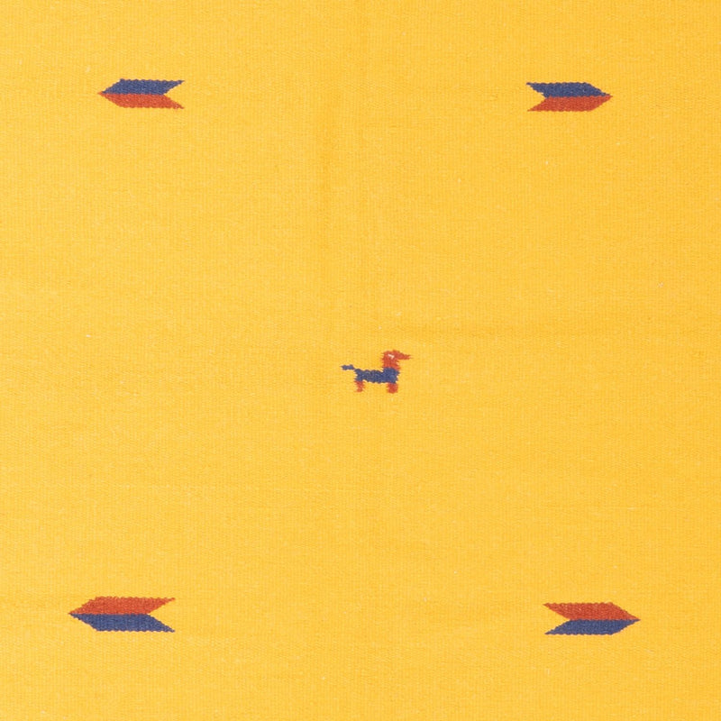 Kelim Teppich - Trendy - 180 x 120 cm - gelb