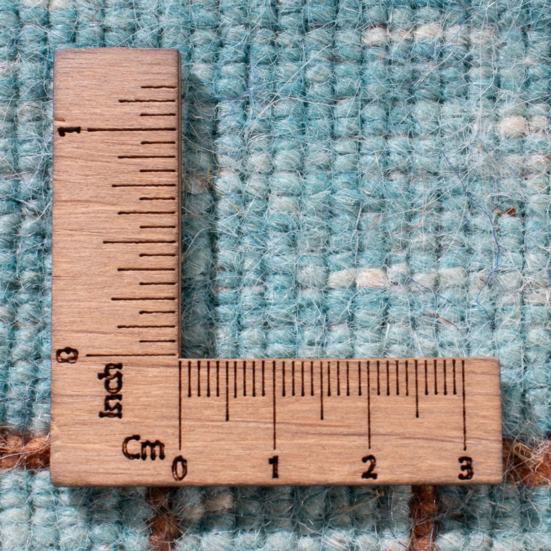 Gabbeh Teppich - Loribaft Softy - 102 x 62 cm - hellblau