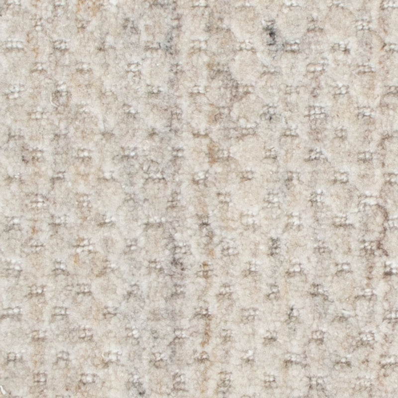 Wollteppich quadratisch  - 31 x 31 cm - hellgrau