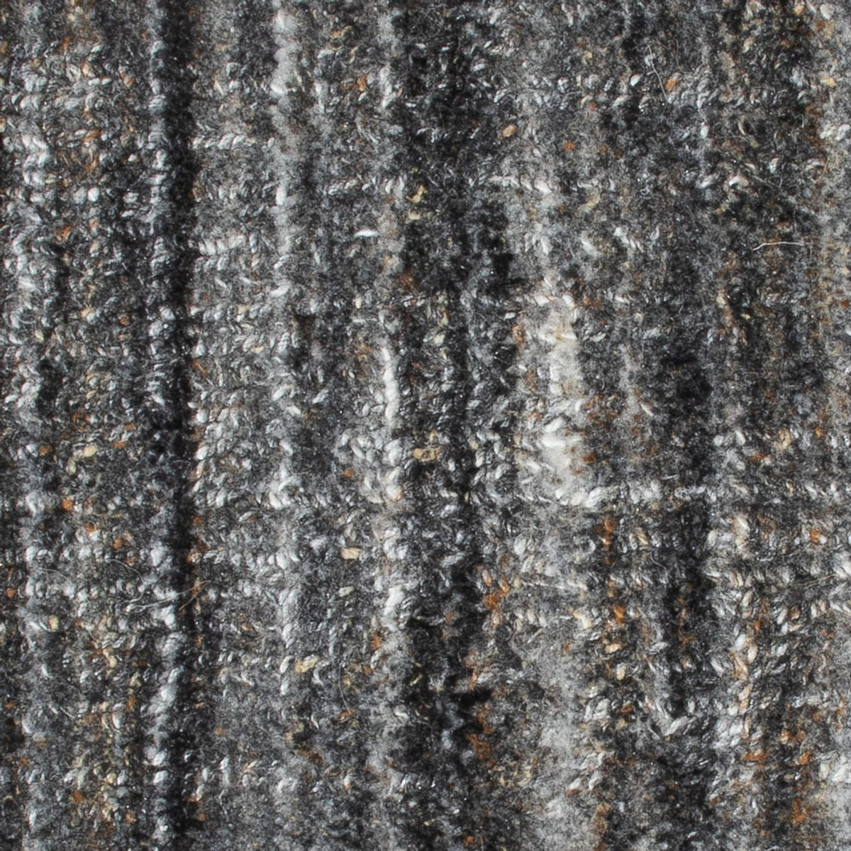 Wollteppich quadratisch - 35 x 30 cm - dunkelgrau