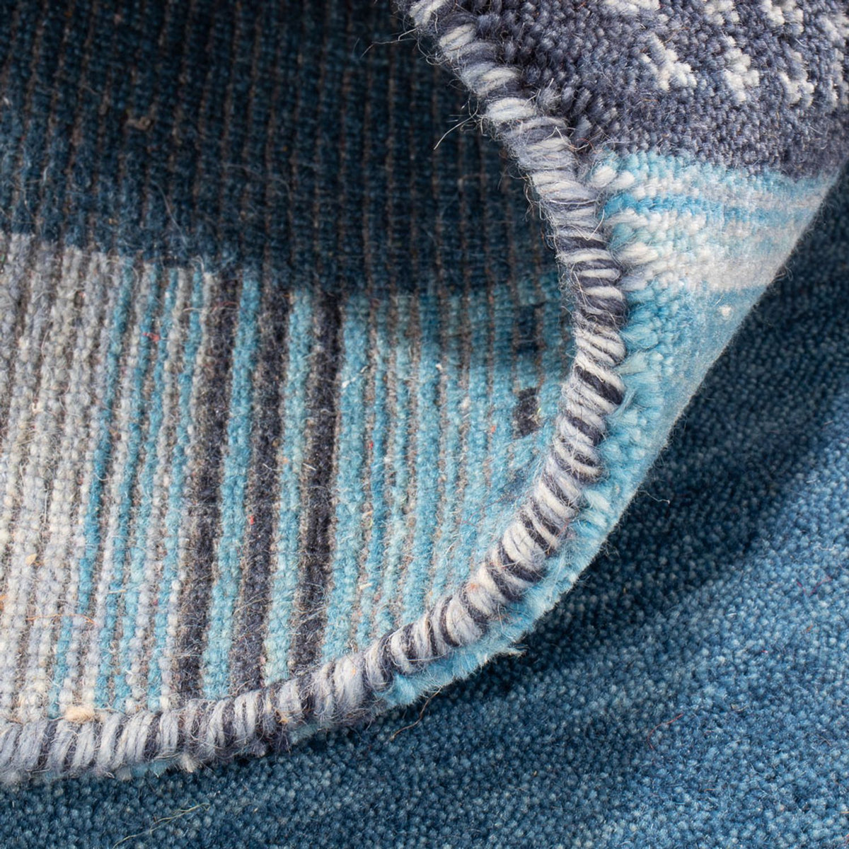 Gabbeh Teppich - Indus - 140 x 70 cm - blau