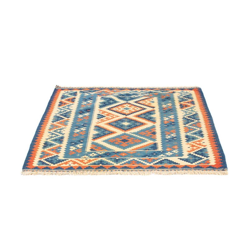Kelim Teppich - Oriental quadratisch  - 103 x 103 cm - mehrfarbig