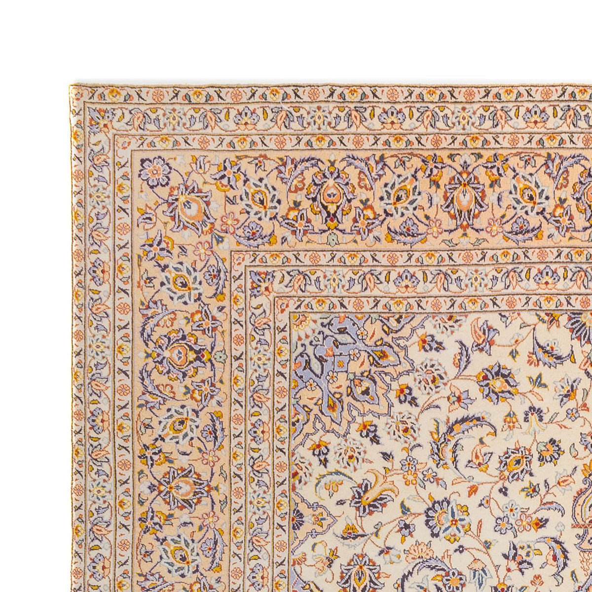 Perserteppich - Keshan quadratisch - 415 x 395 cm - sand
