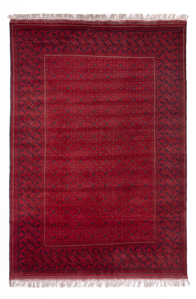Afghan Teppich - Buchara - 294 x 195 cm - rot