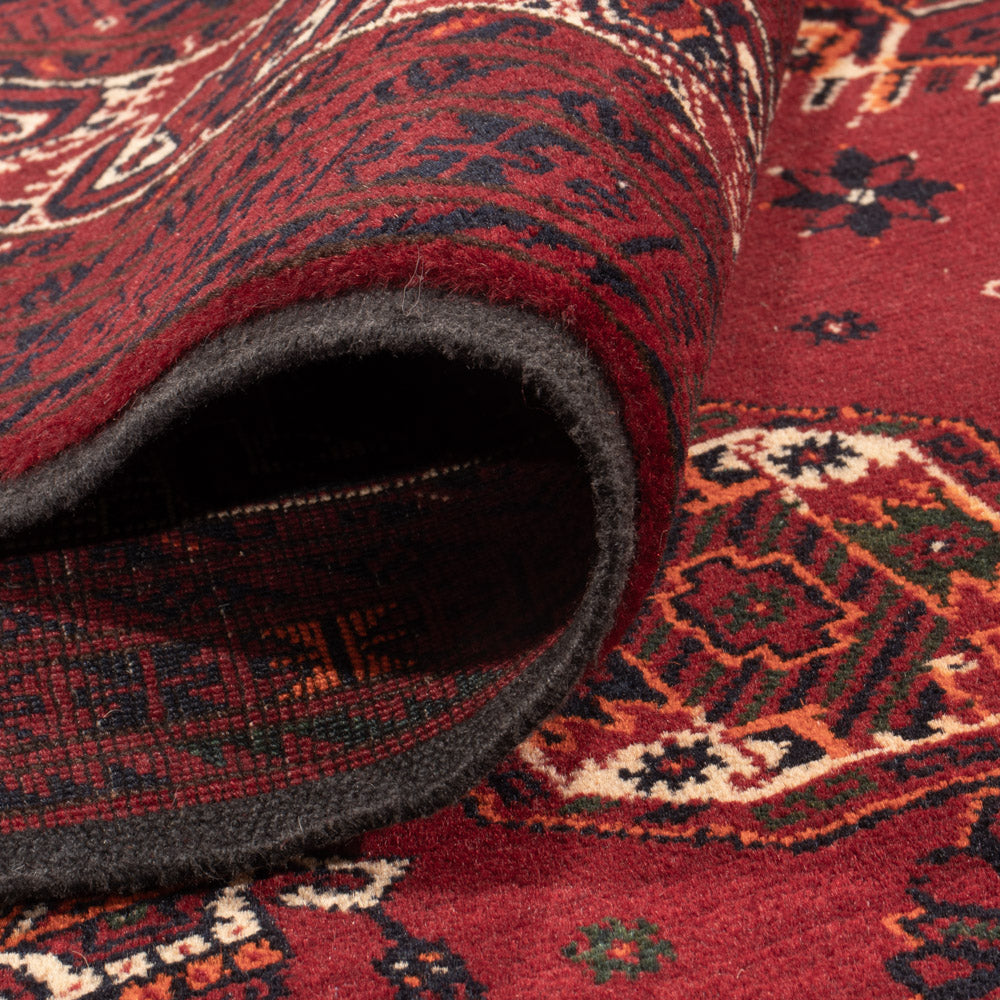 Afghan Teppich - Buchara - 284 x 194 cm - rot