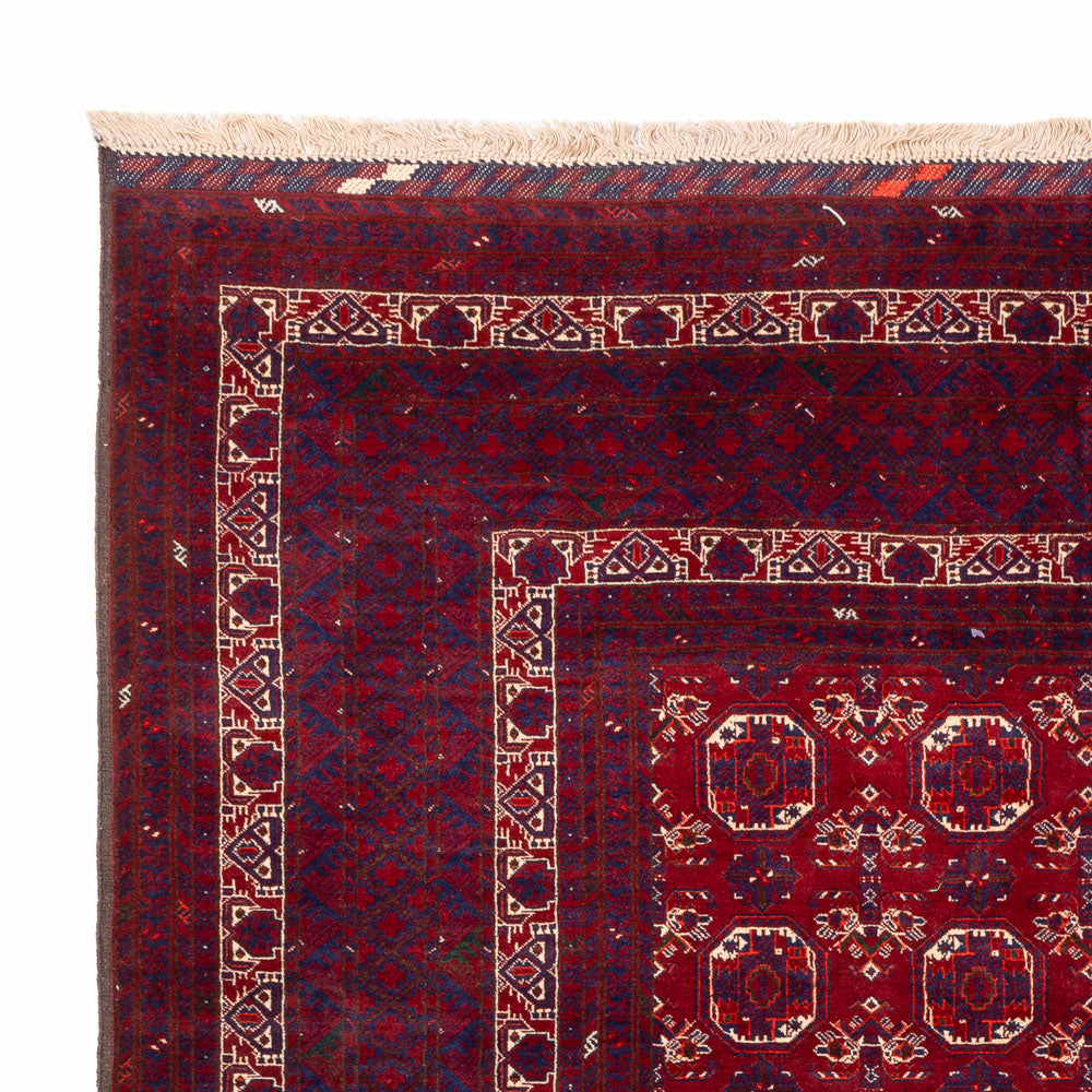 Afghan Teppich - Buchara - 283 x 198 cm - dunkelgrau