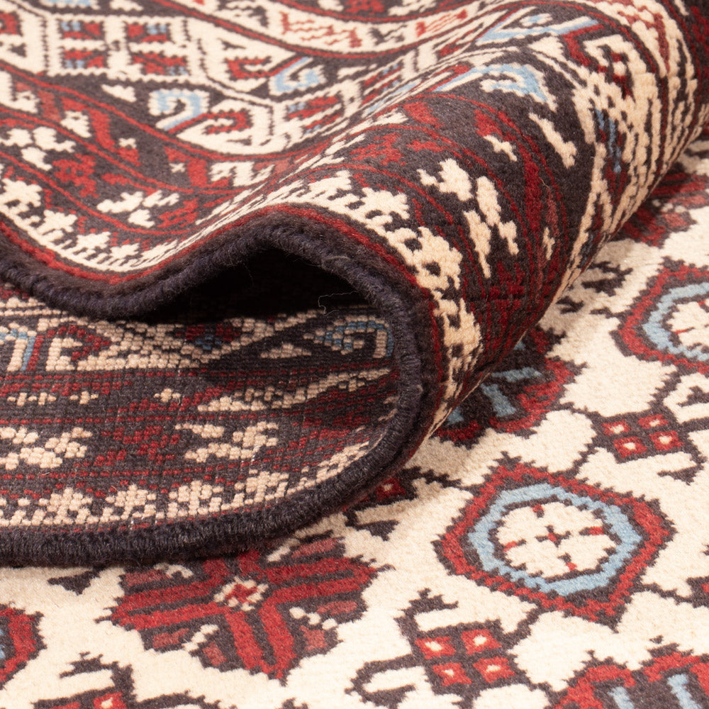 Afghan Teppich - 281 x 194 cm - hellbeige