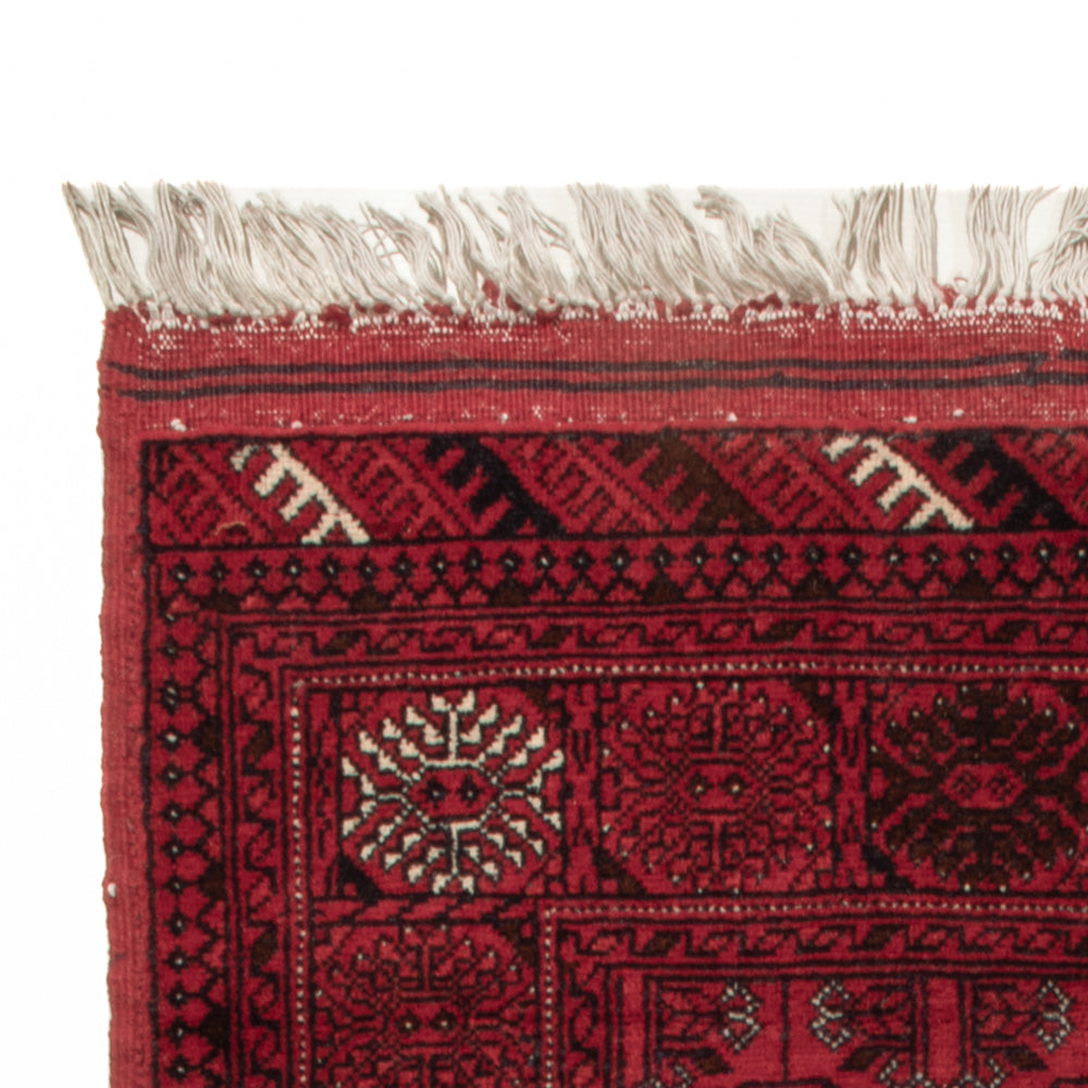 Afghan Teppich - Buchara - 122 x 70 cm - dunkelrot