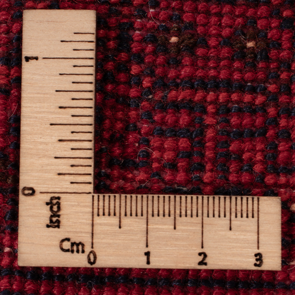 Afghan Teppich - Buchara - 122 x 70 cm - dunkelrot