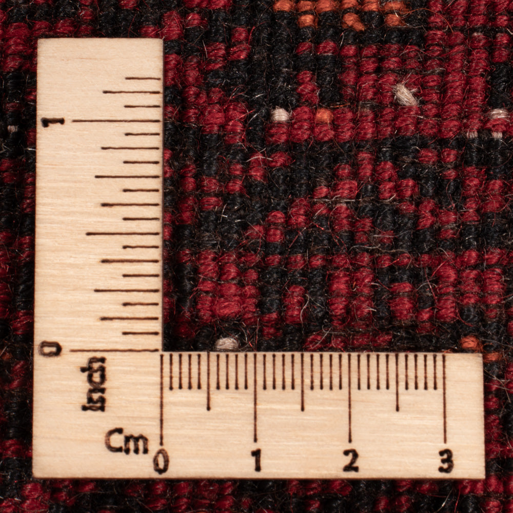 Afghan Teppich - Buchara - 140 x 102 cm - dunkelrot