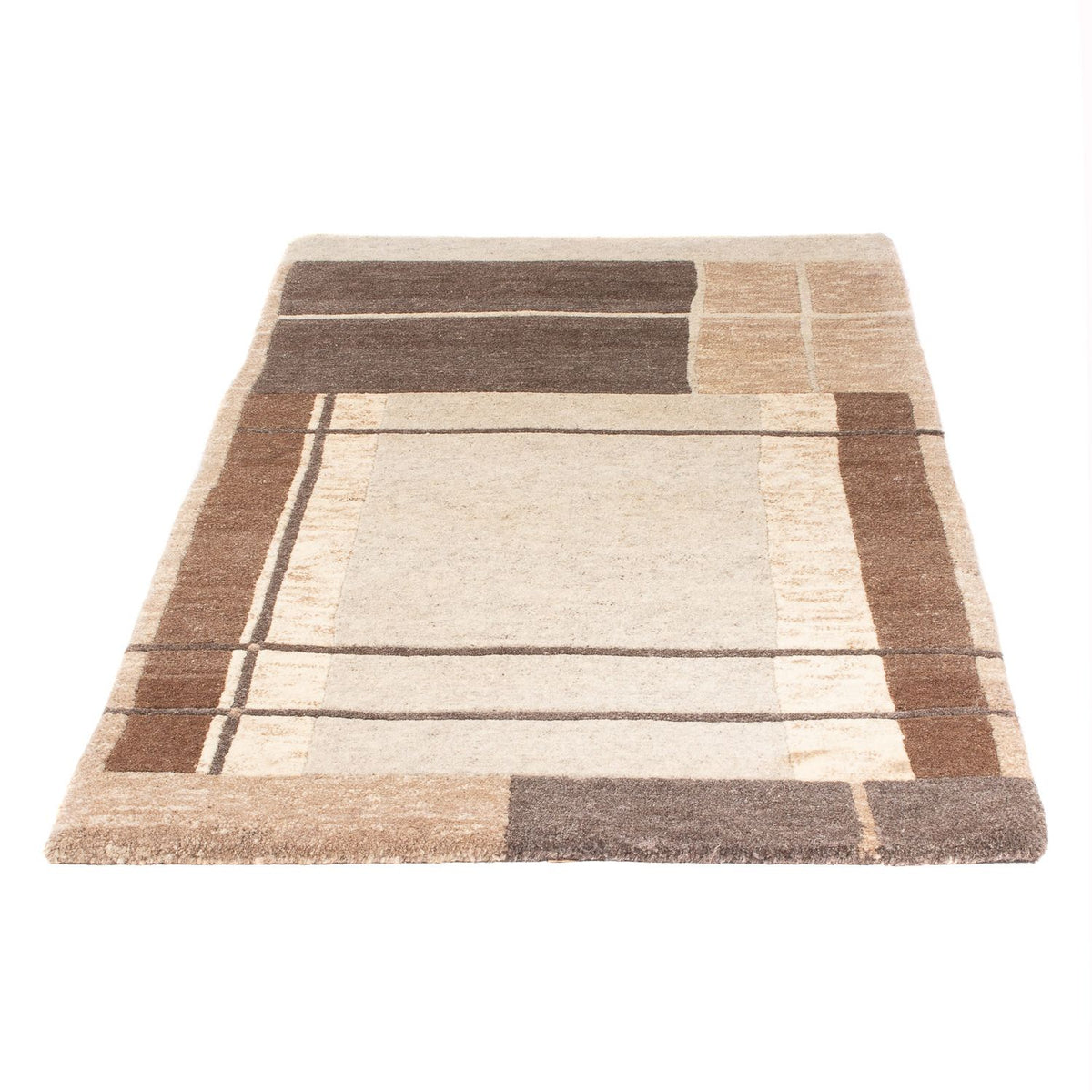 Nepal Teppich - 160 x 90 cm - natur