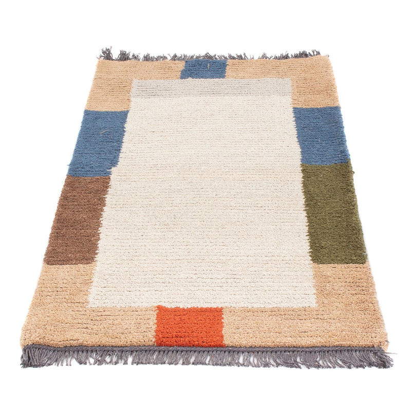 Nepal Teppich - 140 x 70 cm - beige