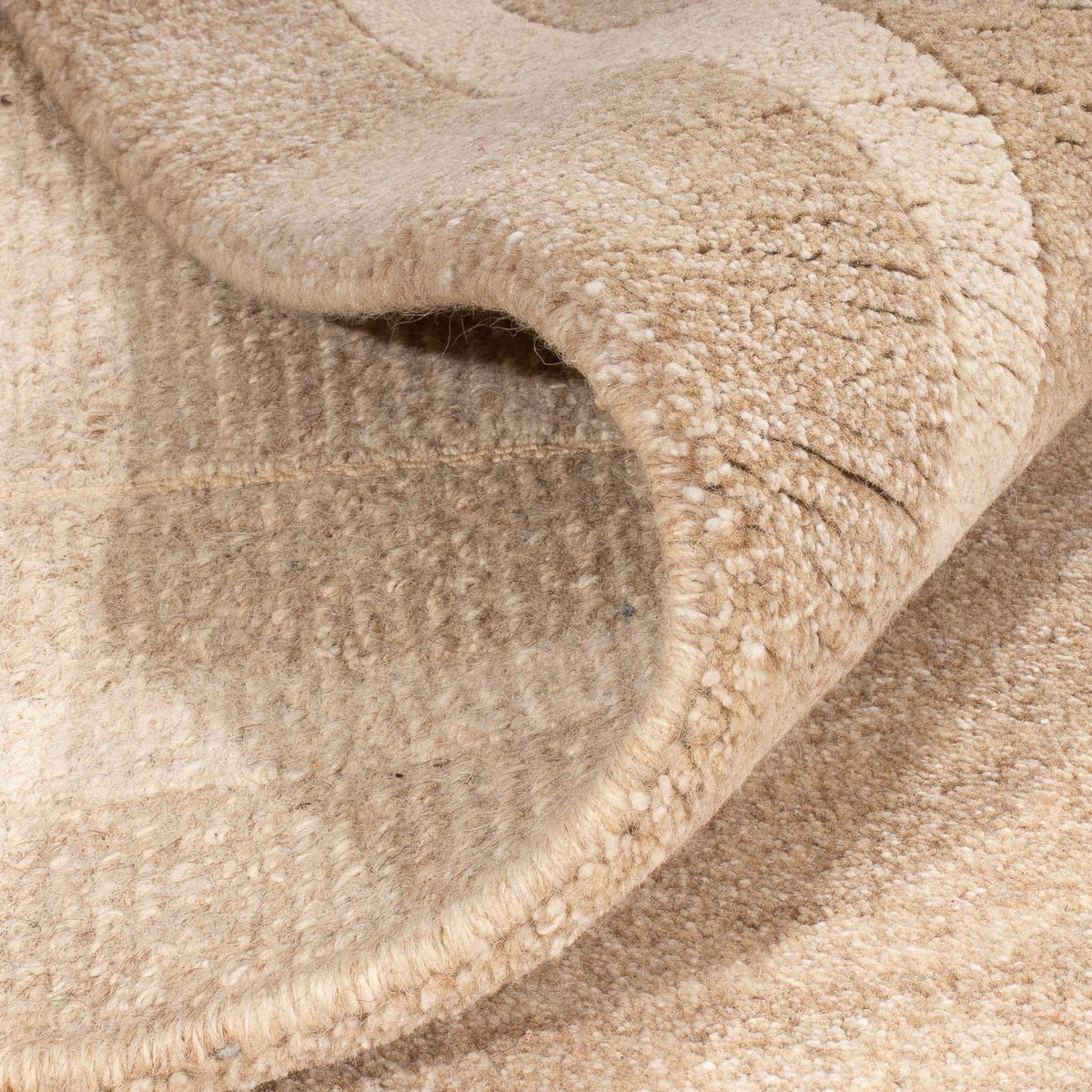 Nepal Teppich - 200 x 143 cm - beige