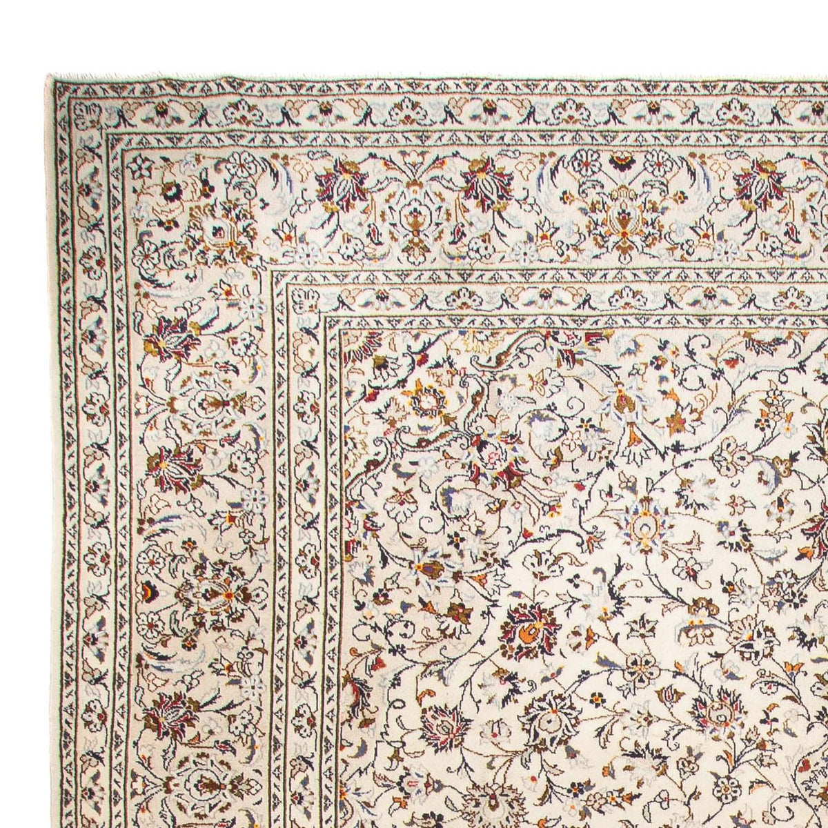 Perserteppich - Keshan - 398 x 295 cm - beige