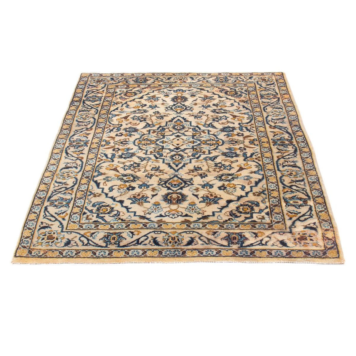 Perserteppich - Keshan - 150 x 100 cm - beige