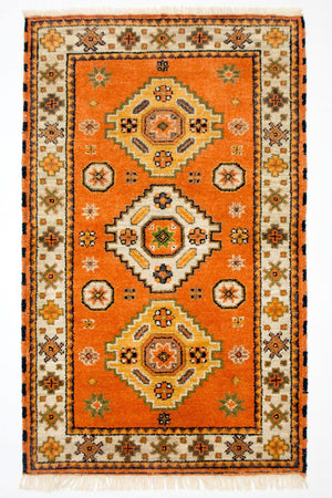 Orientteppich 158 x 95 cm - orange