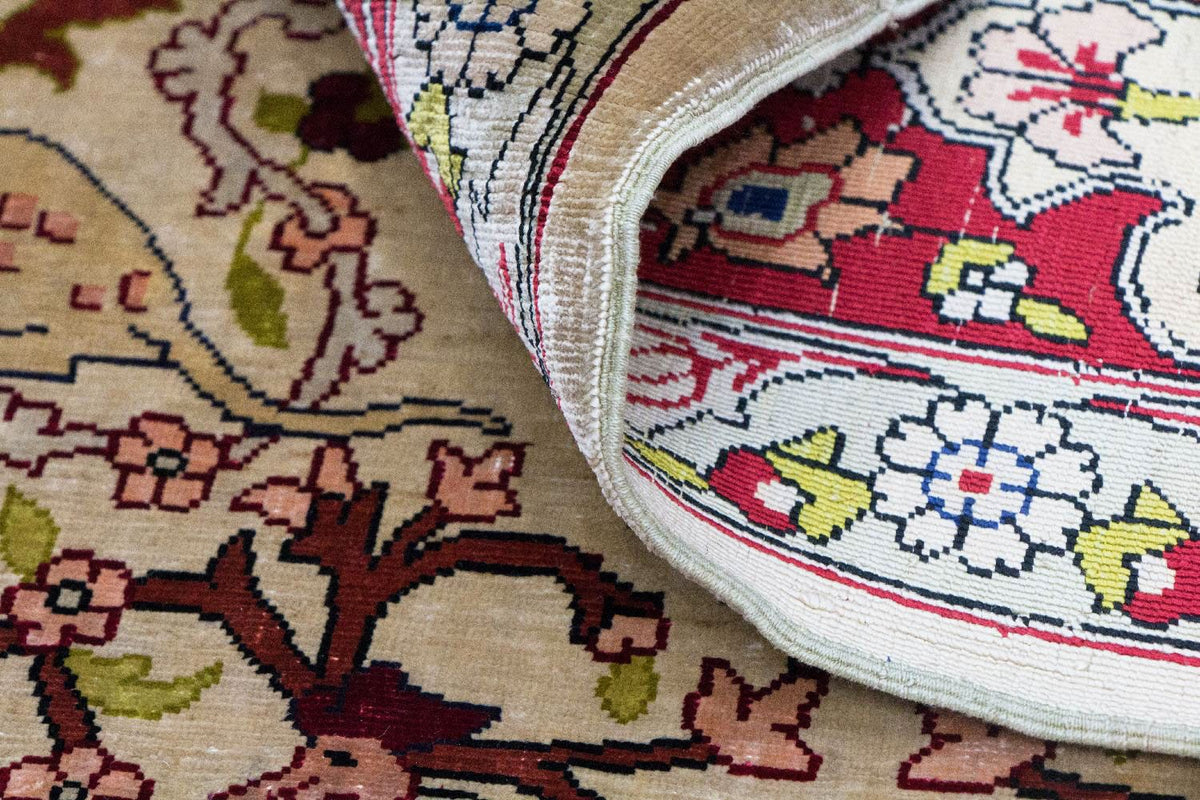 Seidenteppich - Hereke Seide - Premium 150 x 92 cm Teppichbrücke