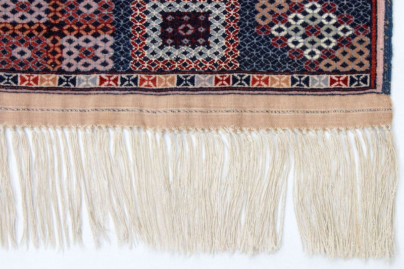 Afghan Teppich 140 x 120 cm Teppichbrücke