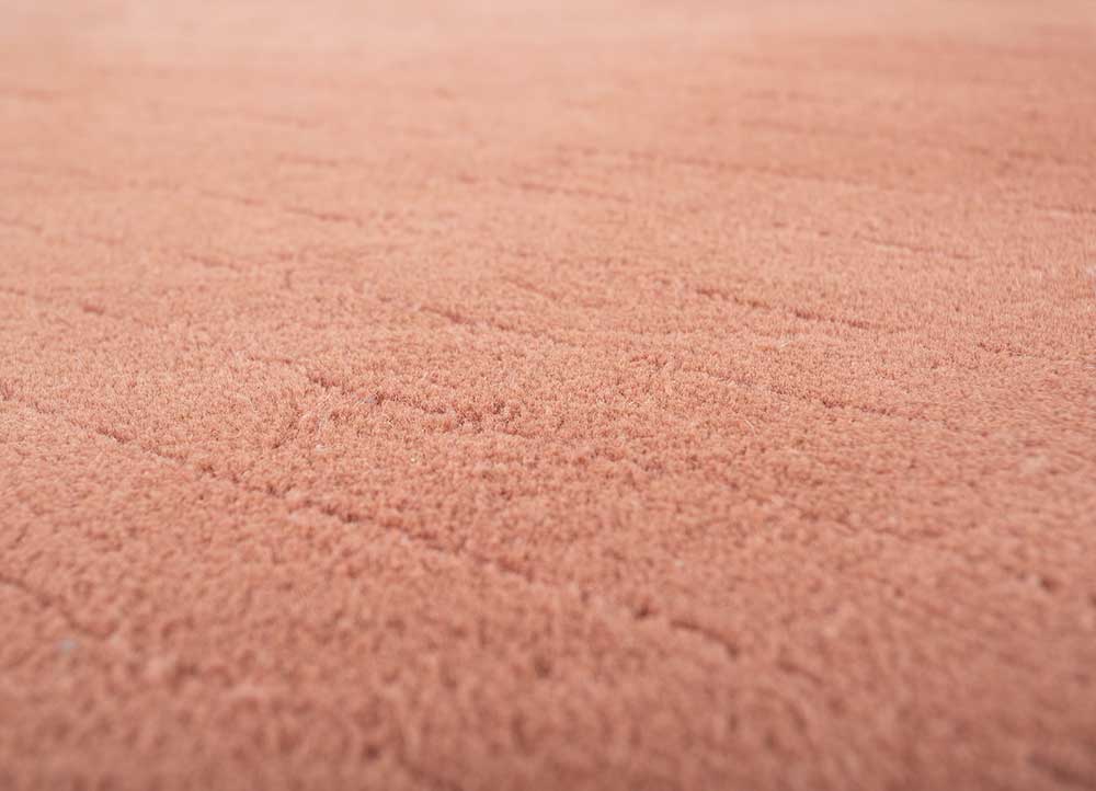 Wollteppich - 238 x 168 cm - orange