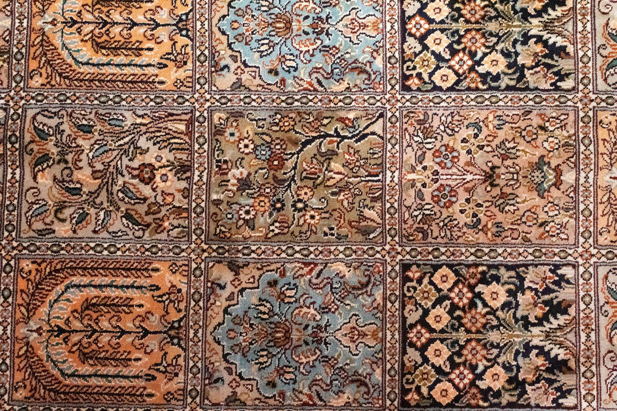 Seidenteppich - Kaschmir Seide 135 x 78 cm Teppichbrücke