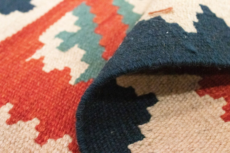 Kelim Teppich - Splash 97 x 60 cm - mehrfarbig