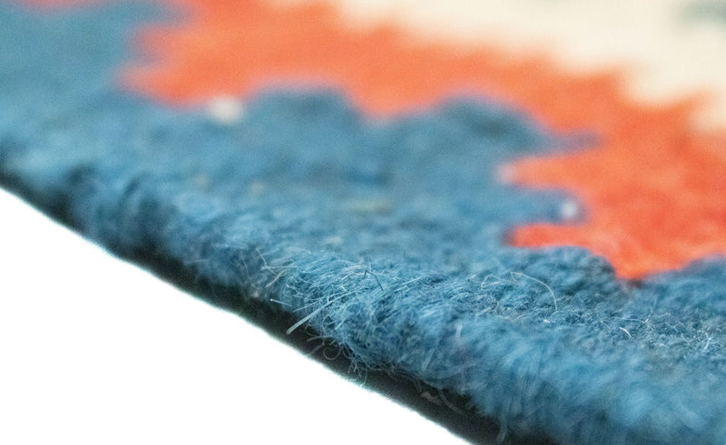 Kelim Teppich - Splash 90 x 63 cm