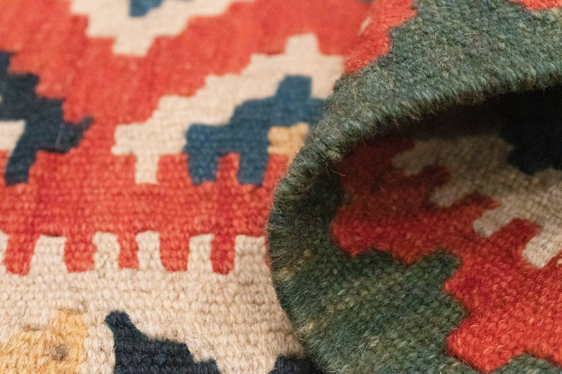 Kelim Teppich - Splash 95 x 65 cm - mehrfarbig