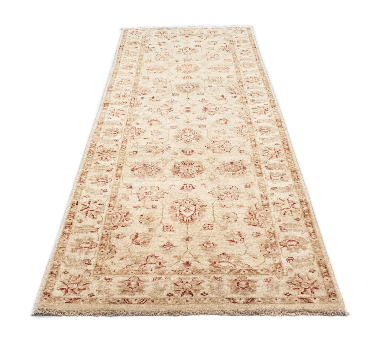 Ziegler Teppich 242 x 81 cm - beige