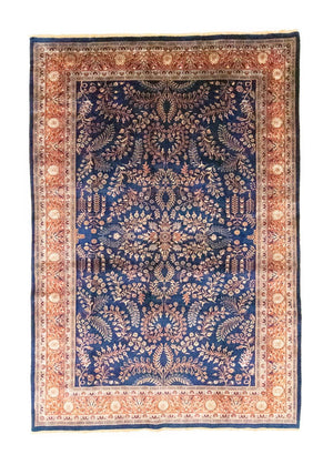 Orientteppich - Indus 300 x 195 cm - blau