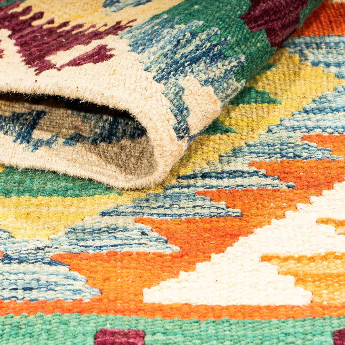 Kelim Teppich - Splash 124 x 77 cm