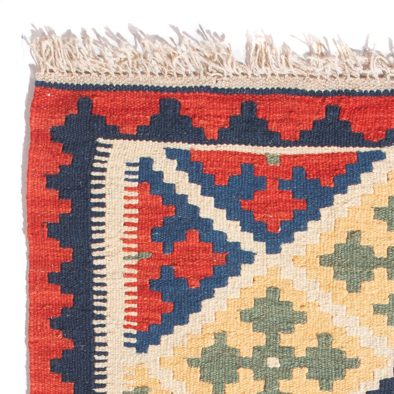 Kelim Teppich - Oriental - 93 x 63 cm - mehrfarbig