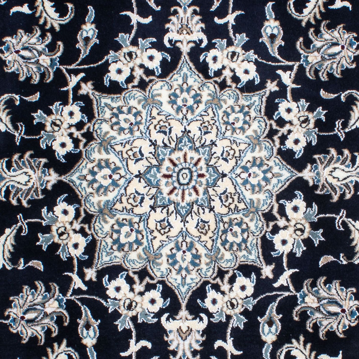 Perserteppich - Nain - 236 x 168 cm - dunkelblau