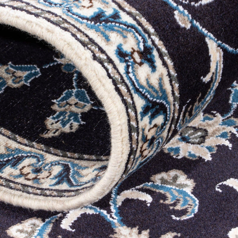 Läufer Perser - Nain - 291 x 78 cm - dunkelblau