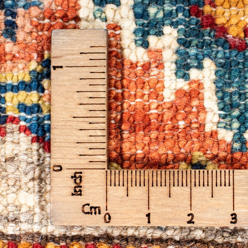 Läufer Ziegler - Kazak - 254 x 79 cm - natur