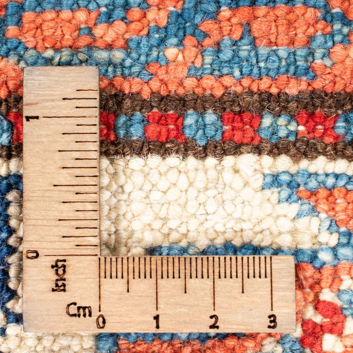 Läufer Ziegler - Kazak - 228 x 74 cm - hellblau