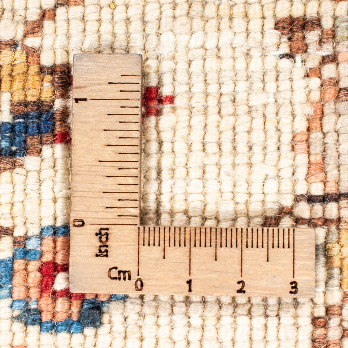 Ziegler Teppich - 183 x 127 cm - blau