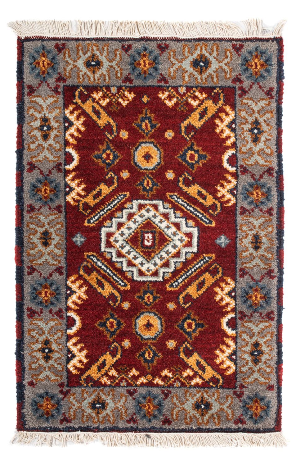Orientteppich - 91 x 62 cm - rot