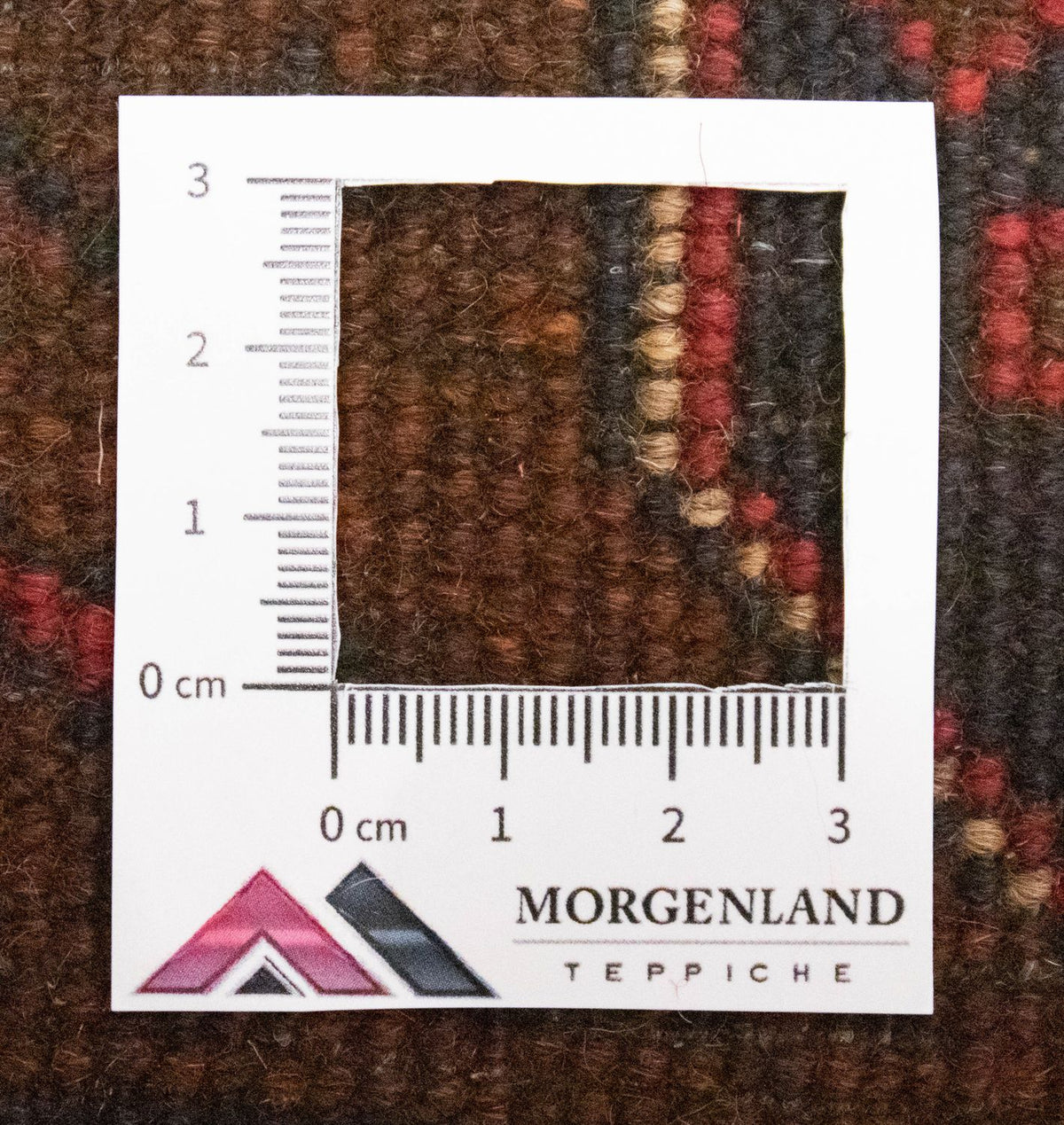 Afghan Teppich - Kunduz 295 x 75 cm - rot