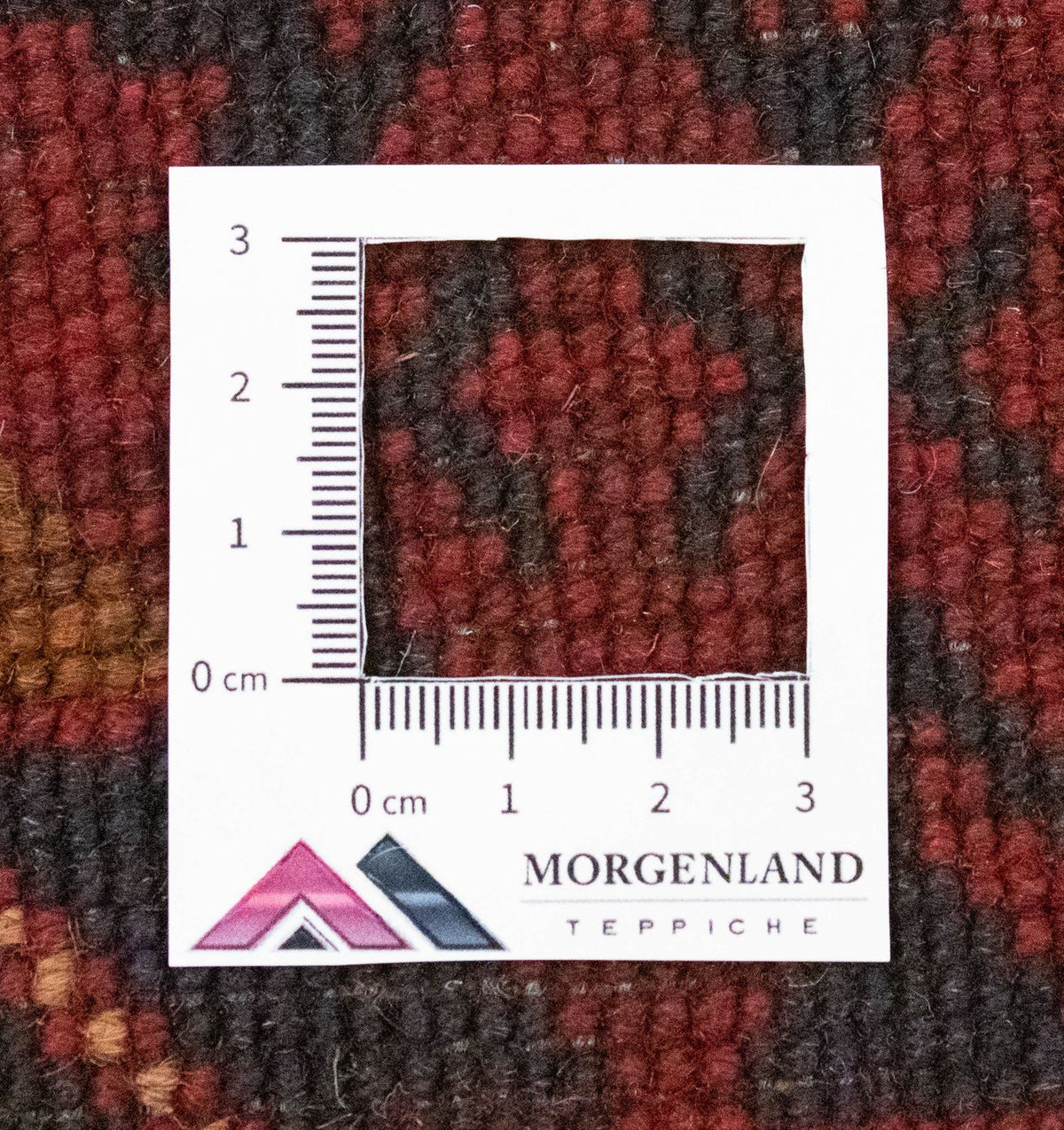 Afghan Teppich - Kunduz 390 x 82 cm - rot