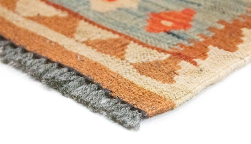 Kelim Teppich - Splash 395 x 84 cm