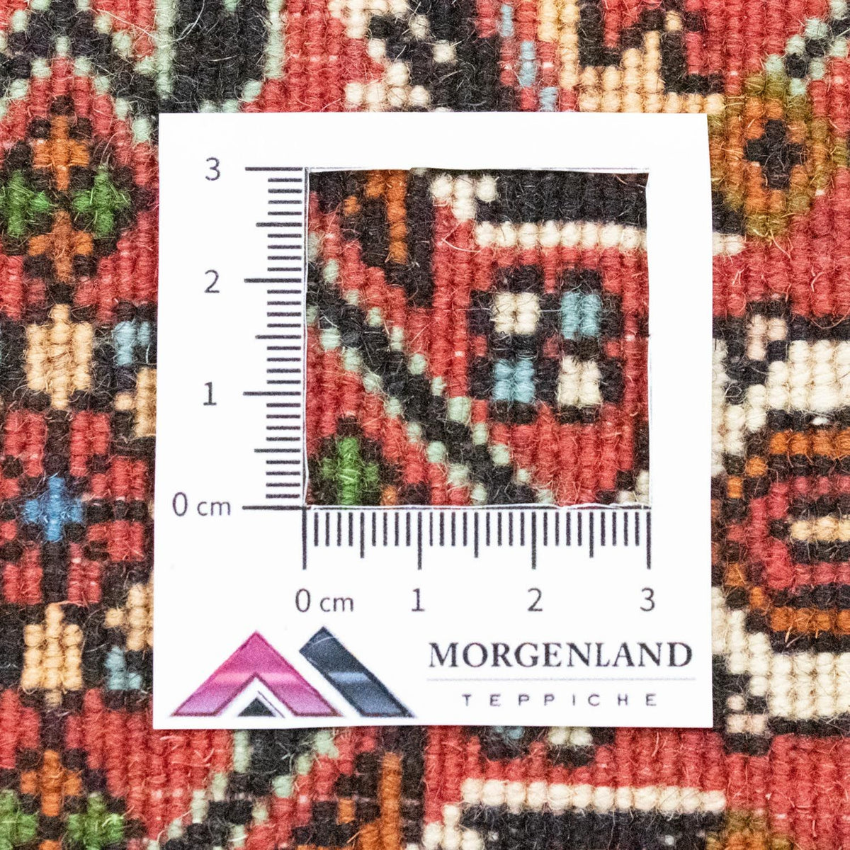 Perserteppich - Bidjar 60 x 40 cm - rot