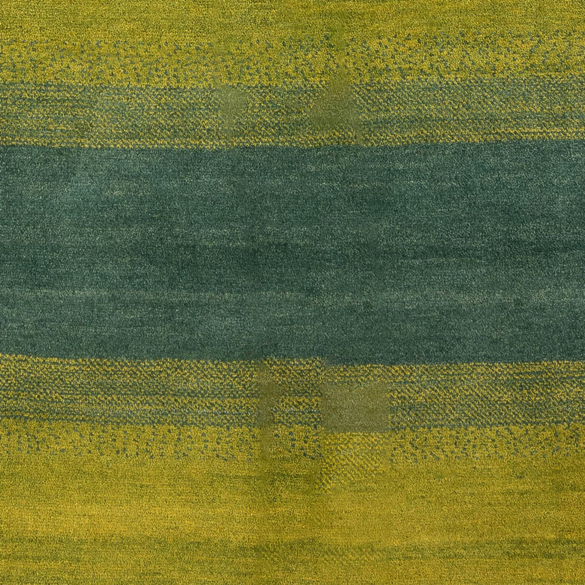 Gabbeh Teppich - Perser - 201 x 148 cm - grün