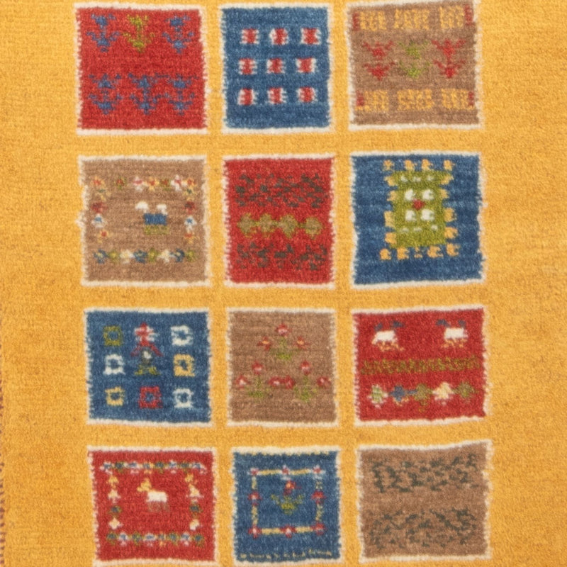 Läufer Gabbeh - Perser - 148 x 54 cm - mehrfarbig